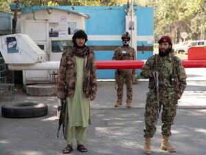 عناصر من حركة طالبان في العاصمة كابل (أ ف ب)