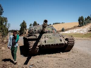 آلاف القتلى سقطوا، وأكثر من مليونين نزحوا من "تيغراي" جراء اندلاع الأعمال القتالية في تشرين الثاني/نوفمبر 2020 (أ ف ب)