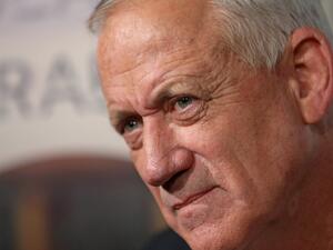 وزير الدفاع الإسرائيلي بيني غانتس (أ ف ب)