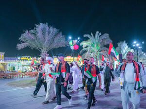 DCD organises a walking event in conjunction with International Volunteering Day 