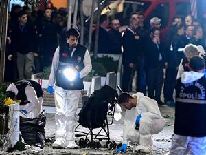 انفجار اسطنبول (أ ف ب)