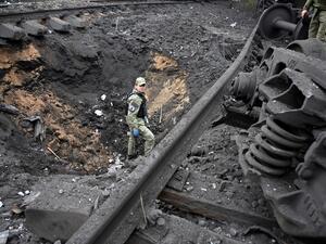 زيلينيسكي يطالب واشنطن بتزويد أوكرانيا بمنظومة صواريخ باتريوت لصد القصف الصاروخي الروسي (أ ف ب)