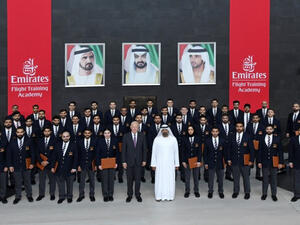 أكاديمية الإمارات لتدريب الطيارين تحتفل بتخريج 53 طياراً