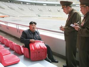 رئيس كوريا الشمالية كيم جونغ أون