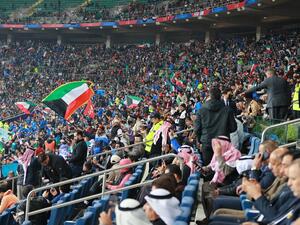 الجمهور الكويتي في خليجي 25