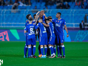 الهلال يهزم العدالة (المصدر: Alhilal_EN@)