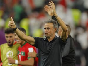 لويس إنريكي (المصدر: أ ف ب)