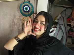 فتاة العباءة بسمة سمير إبراهيم