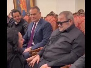 تأثر الفنان السوري جورج وسوف وزوجته السابقة شاليمار شبلي