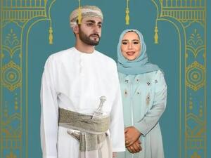 ولي عهد سلطنة عمان ذي يزن بن هيثم بن طارق آل سعيد مع زوجته السابقة السيدة ميّان
