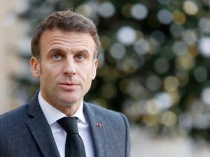 الرئيس الفرنسي ايمانويل ماكرون