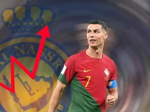 نادي النصر يرحب بكريستيانو رونالدو 