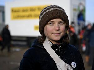 Swedish climate activist Greta Thunberg