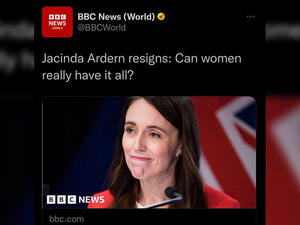 BBC headline