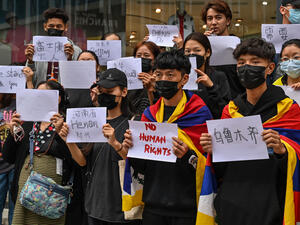Silent protest 
