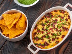 غموس هالبينو بالجبن الكريمي