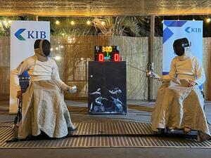 KIB sponsors disabled fencing championship final