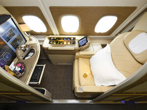 First Retrofitted Emirates A380 Enters Service