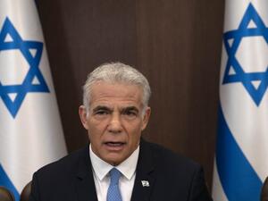 رئيس المعارضة الإسرائيلية "يائير لابيد" (أ ف ب)