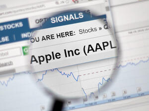 Apple market value drops