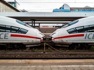 محطة قطارات في ألمانيا (أ ف ب)