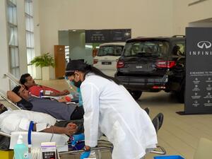 INFINITI of Arabian Automobiles Partners with Dubai Health Authority for Annual Blood Donation Drive