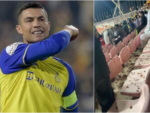 الجراد يغزو ملعب الملك عبد العزيز