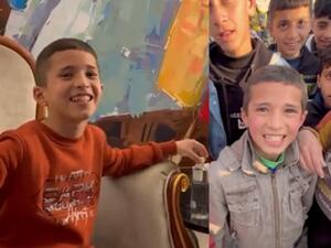 الطفل السوري ربيع شاهين يصل السعودية