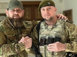 صورة ارشيفية لرئيس الشيشان وومساعده أبتي علاء الدينوف- الصورة عن موقع روسيا اليوم