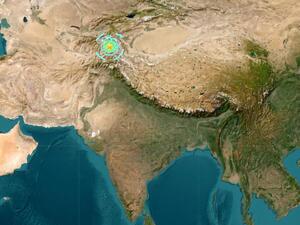 زلزال طاجيكستان