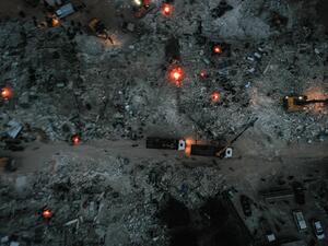 البحث عن الضحايا في درجة حرارة تحت الصفر