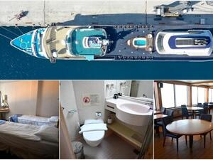 فندق عائم يستقبل متضرري الزلزال في تركيا