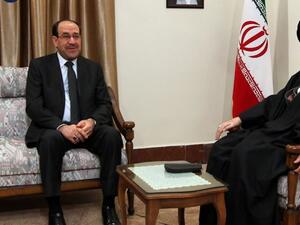 نوري المالكي مع خامنئي- صورة ارشيفية