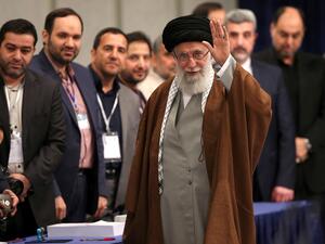 المرشد الأعلى الإيراني آية الله علي خامنئي