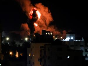 Gaza on fire 