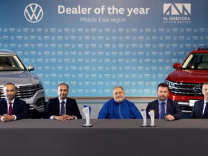 Al Nabooda Automobiles awarded Volkswagen Dealer of the Year in the Middle East