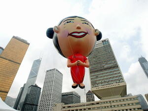 منطاد صيني في سماء اميركا