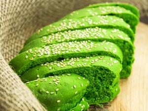 خبز الصودا الأيرلندي الأخضر