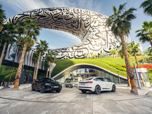 Audi continues its electrifying partnership with the Museum of the Future