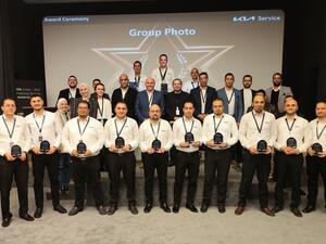 كيا الأردن تختتم النسخة المحلية من مسابقة "أفضل اختصاصي للخدمة 2023" بتكريم الفائزين من اختصاصيي الصيانة لديها