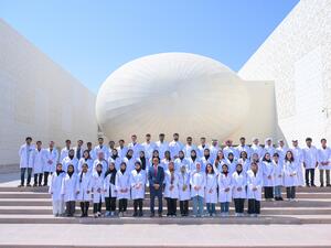 WCM-Q students shadow doctors at HMC and Sidra Medicine to gain hospital experience