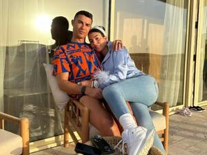 رونالدو وشريكته جورجينا