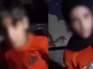 عراقي يضرب طفليه بوحشية