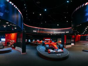 Ferrari world Abu Dhabi’s “scuderia ferrari champions” exhibition showcases notable moments in ferrari’s f1 history