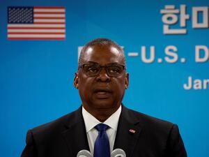 وزير الدفاع الأمريكي لويد أوستن (أ ف ب)