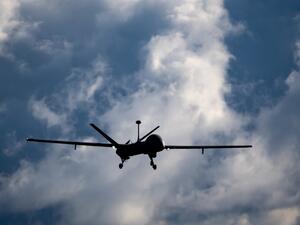 طائرة من دون طيار (أ ف ب)