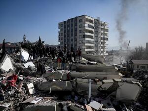 زلزال تركيا (أ ف ب)