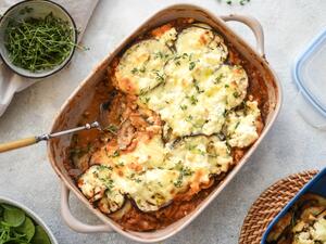 وصفة مسقعة العدس والكال الشتوية 