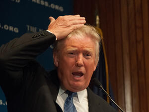 دونالد ترامب الرئيس الأمريكي السابق