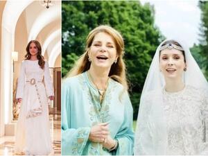 الأميرة راية الحسين مع والدتها الملكة نور - الأميرة ايمان 